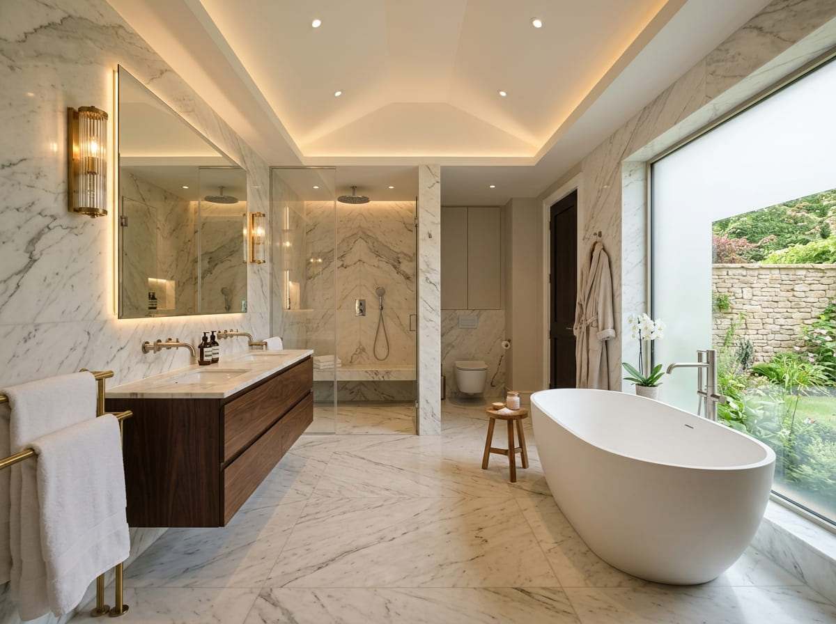 Custom Bathroom Renovation in Kemp
