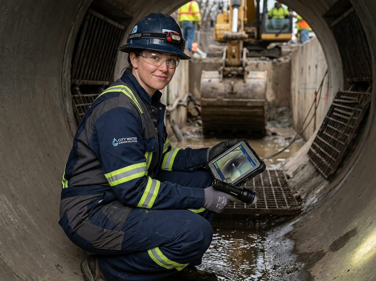Sewer Line Inspection & Replacement in Kemp